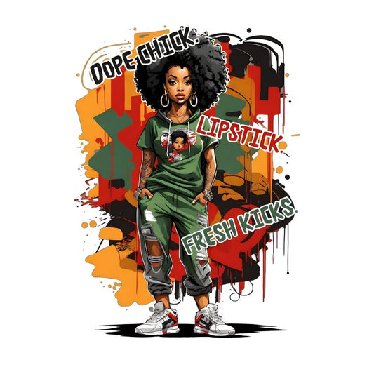 Dope Chick, Lipstick, Fresh Kciks