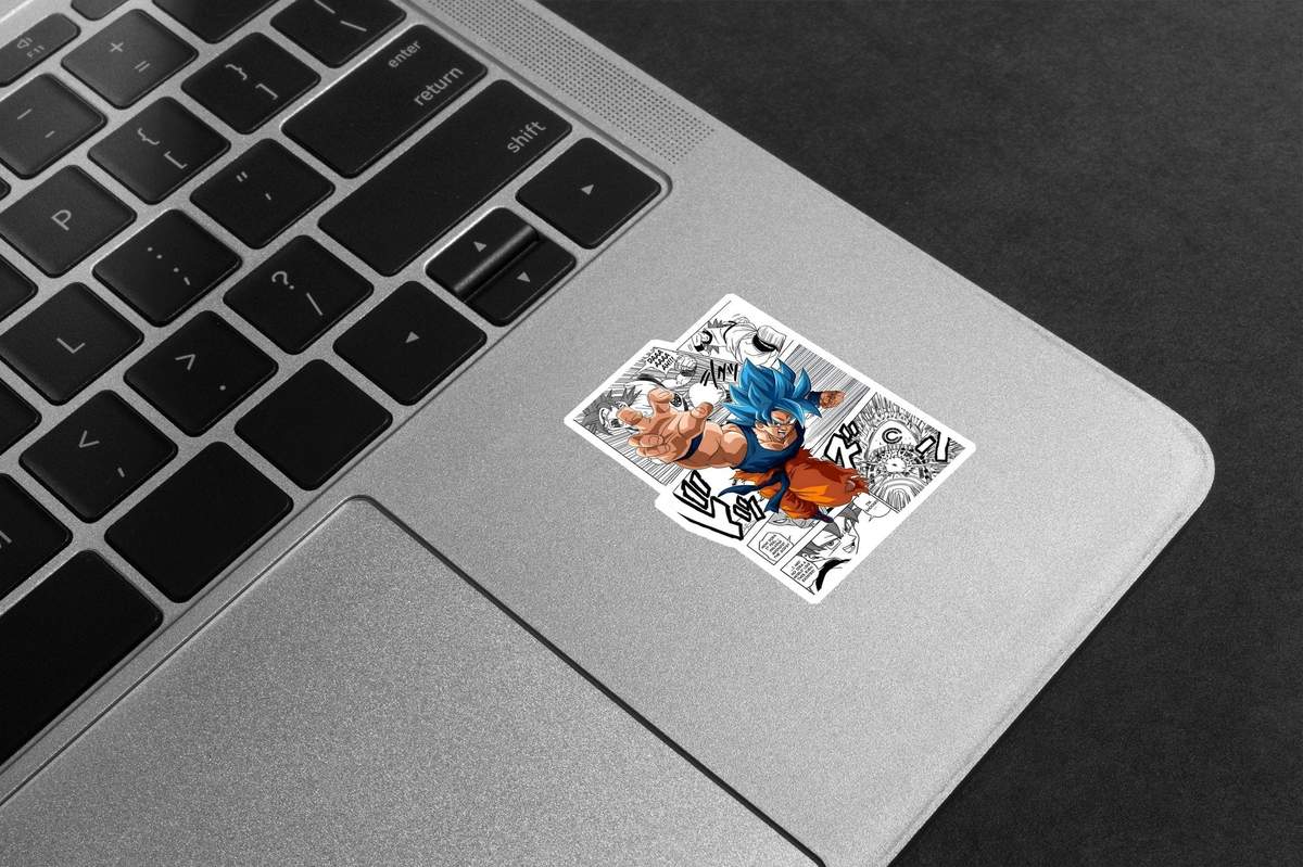 Dragon Ball Z Young Warrior - Laptop Mockup