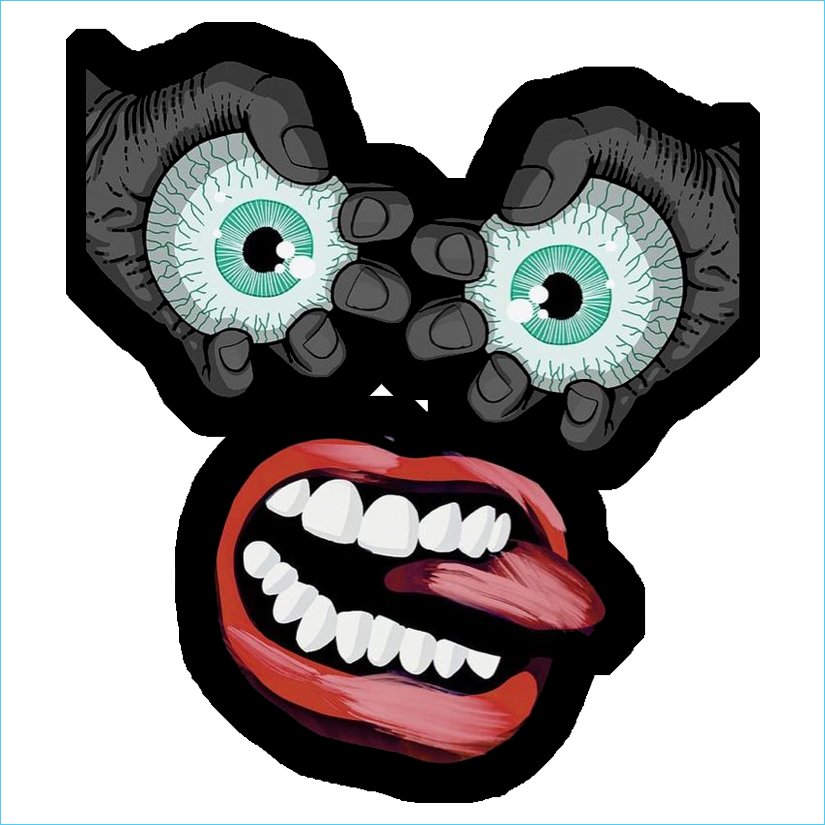 Creepy Monster Face