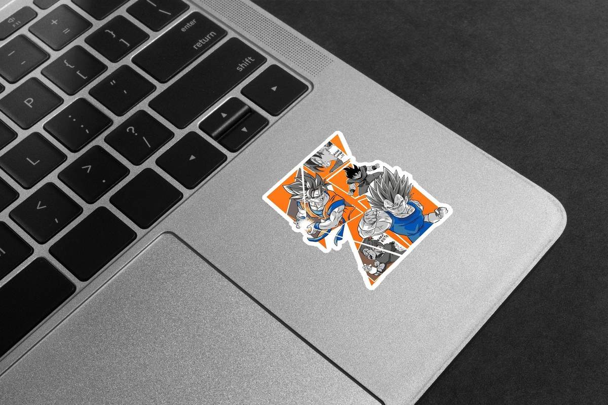 Panda Zipper Face - Laptop Mockup