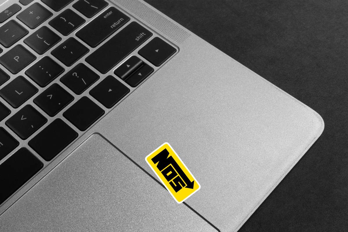 NOS Nitrous System - Laptop Mockup