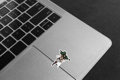 Attack on Titan Swordsman - Laptop Mockup