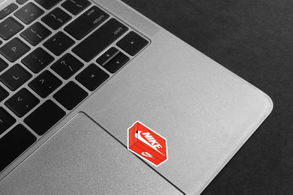 Nike Shoe Box - Laptop Mockup