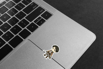 Attack on Titan Levi - Laptop Mockup