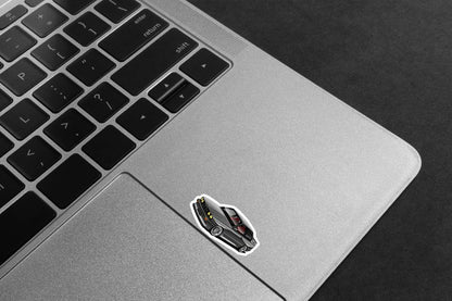 Black BMW E36 M3 - Laptop Mockup